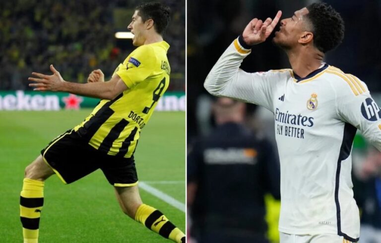 estadísticas de borussia dortmund contra real madrid